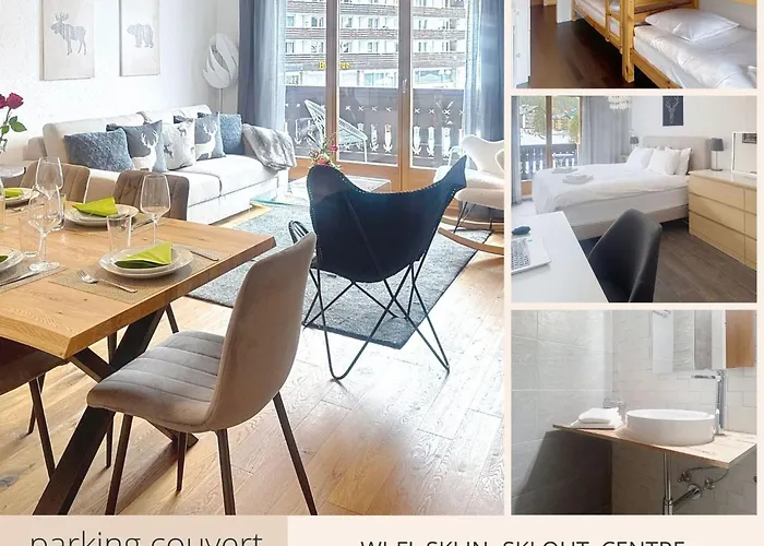 6p- Ski-in Ski-out- Parkplatz- Zentral- Wifi By Interhome 公寓 *