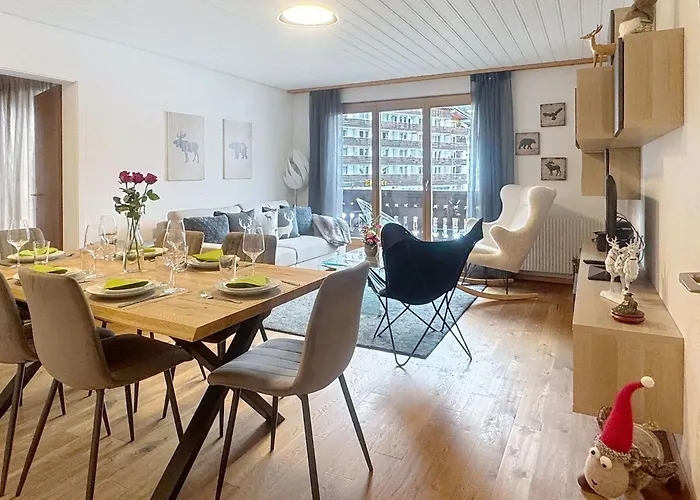 6p- Ski-in Ski-out- Parkplatz- Zentral- Wifi By Interhome 公寓