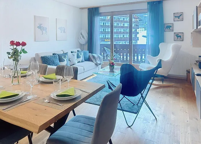 6p- Ski-in Ski-out- Parkplatz- Zentral- Wifi By Interhome * モルジャン