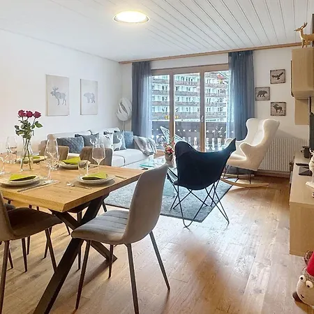 6p- Ski-in Ski-out- Parkplatz- Zentral- Wifi By Interhome Apartman